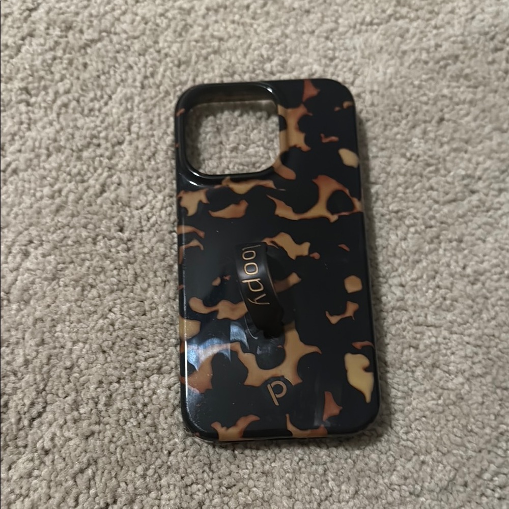 Loopy case for 13 Pro. Tortoise.